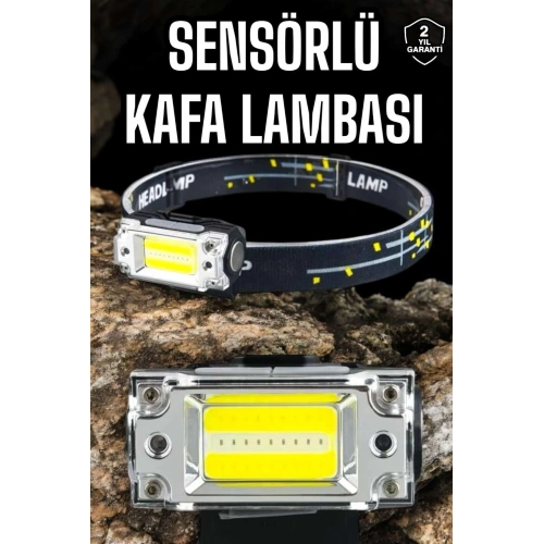 BFS Kafa Lambası Kamp Feneri Balıkçı Feneri Başlıklı Suya Dayanıklı