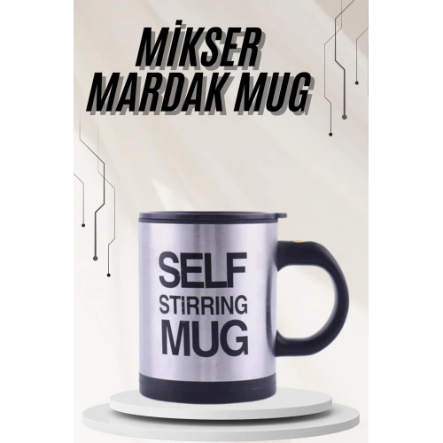 BFS Karıştırıcı Özellikli Mikser Kupa Bardak Termos Bardak