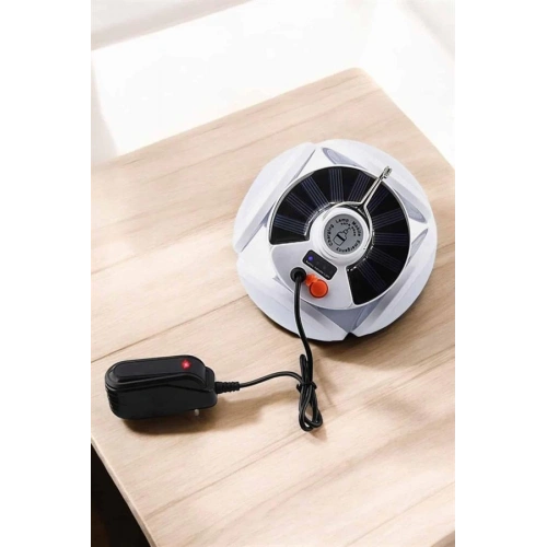 BFS Katlanabilir Taşınabilir Kamp Lambası Işıldak Beyaz Işık Güneş Enerjili Solar Aydınlatma