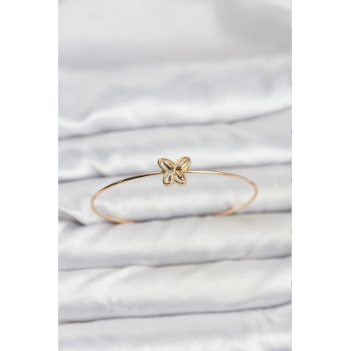 BFS Kelebek Model Gold Renk Bileklik