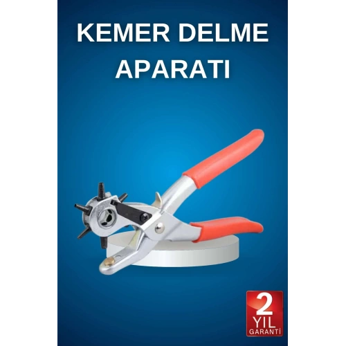 BFS Kemer Delme Pensesi Deri Delici Pensi Zımba 6 Farklı Boyutta