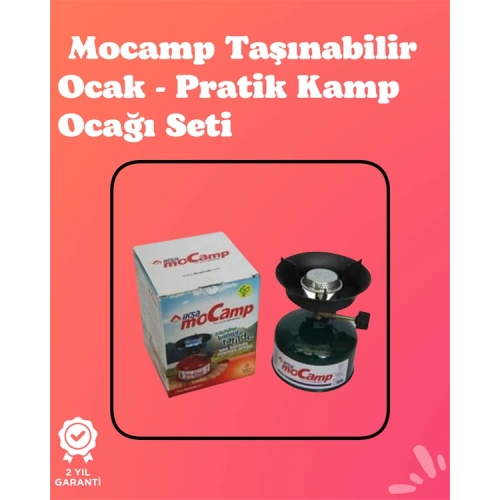 BFS Kolay Ayarlanabilir Alevli ve Güvenli Metal Kamp Ocağı