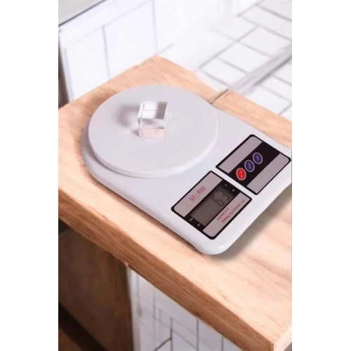 BFS Kompakt Tasarım ve Tek Tuşla Sıfırlama Özelliğiyle Kullanımı Kolay Mutfak Tartısı