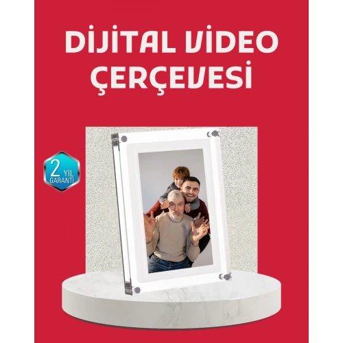 BFS Kompakt Tasarımlı 7 İnç Dijital Fotoğraf Çerçevesi – Modern ve Şık Görünüm
