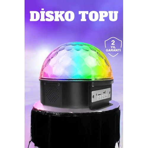 BFS Kompakt Tasarımlı, Telefon Kontrollü Disko Topu Işıkları