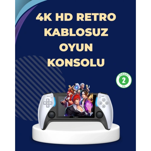 BFS Kompakt ve Hafif Retro Oyun Konsolu 1000 Klasik Oyun Dahil