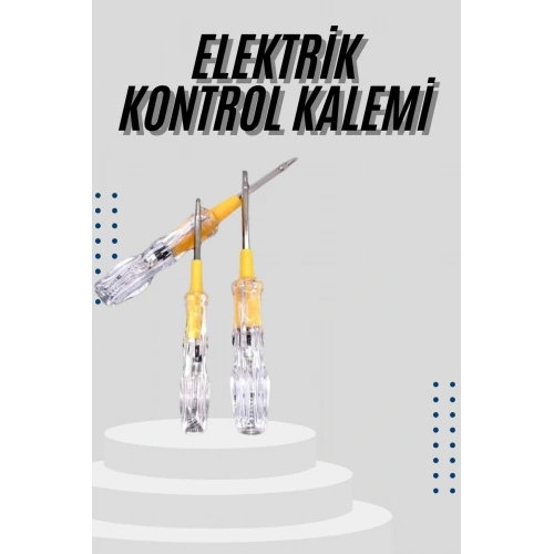 BFS Kontrol Kalemi Çift Taraflı Uçlu Elektrik Akım Test Cihazı