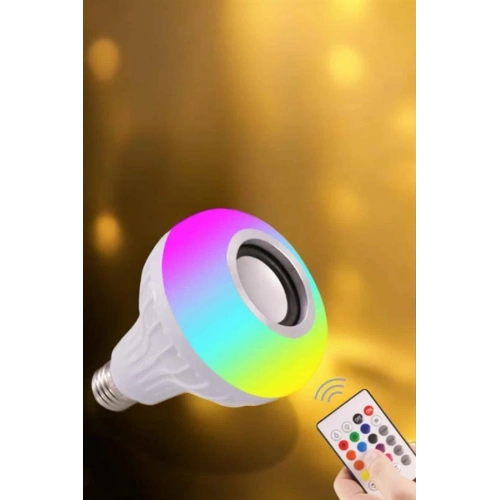 BFS Lamba Led Hoparlör Dayanıklı ve Uzun Ömürlü Bluetooth Hoparlör