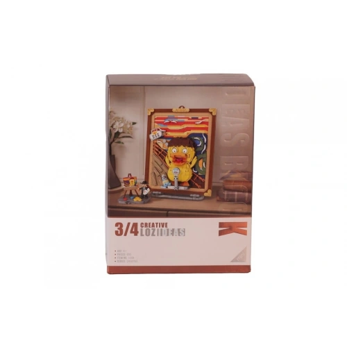 BFS LZ-1288 ÖRDEK AHŞAP BOYAMA 893 PARÇA BLOCK OYUNCAK