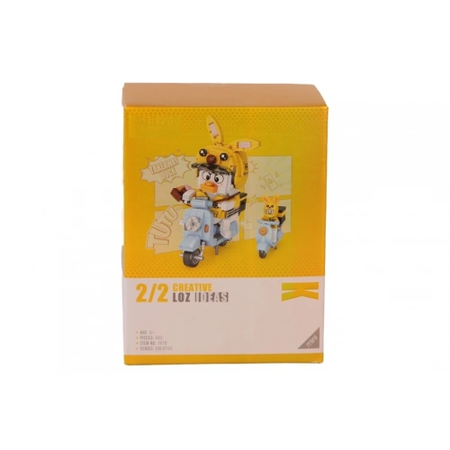 BFS LZ-1676 KURYE ÖRDEK 443 PARÇA BLOCK OYUNCAK