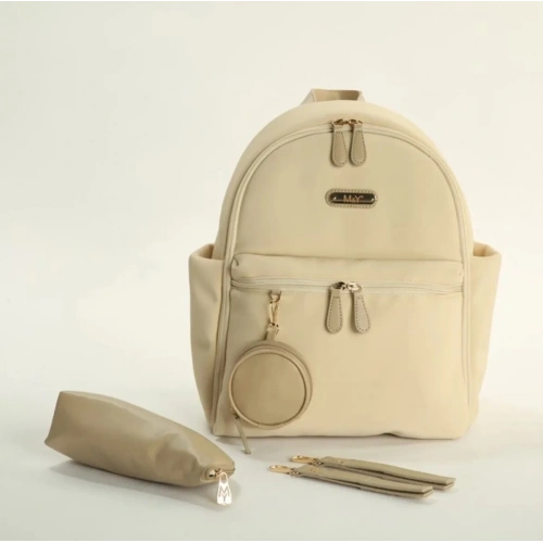 BFS M&Y Diamond Anne Bebek Bakım Sırt Çantası 7345 Krem