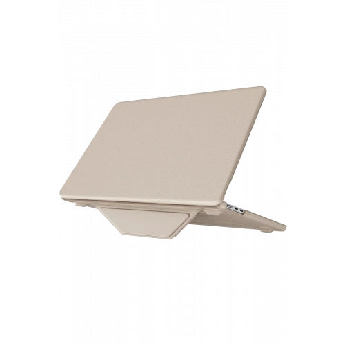 BFS  Macbook Pro 14 2021 Macbook Deri Kapak - Gold