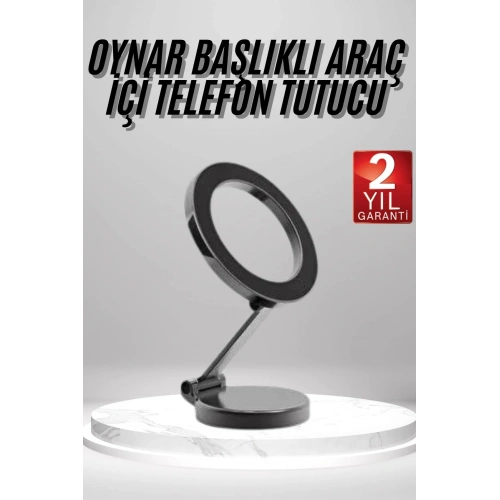 BFS Magsafe Telefon Tutucu 360 Dönebilen Ayarlanabilir Araç İçi Tutucu
