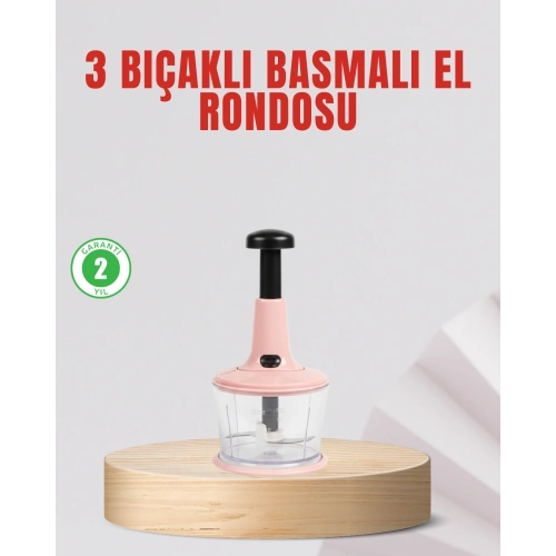 BFS Manuel Mutfak Rondosu Keskin Bıçaklı Geniş Hazneli