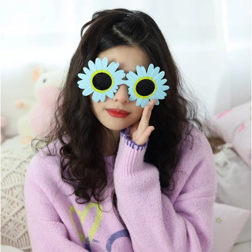 BFS   MaviRenkPapatyaŞekilliPartiGözlüğü18x10cm