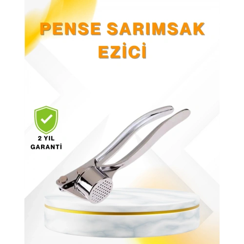 BFS Metal Sarımsak Ezici Ergonomik Tutma ve Güçlü Presleme