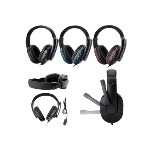 BFS Mikrofonlu Gamer Kulaklık Oyuncu Kulaklığı Yüksek Ses Kaliteli Stereo Yumuşak Yastıklar