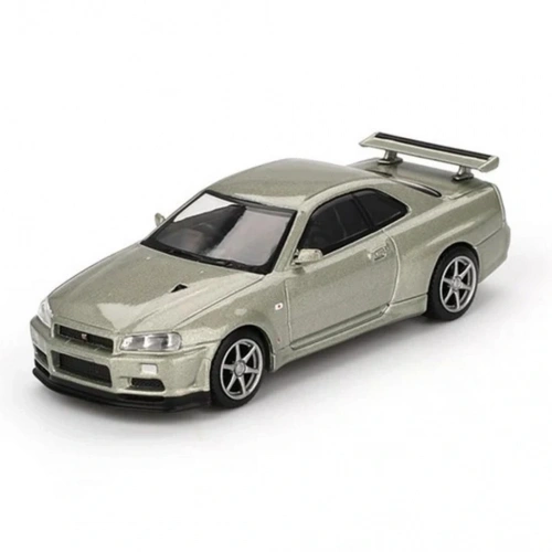 BFS Mini GT 1/64 Nissan Skyline GT-R (R34) V-Spec II Nür Millenium Jade