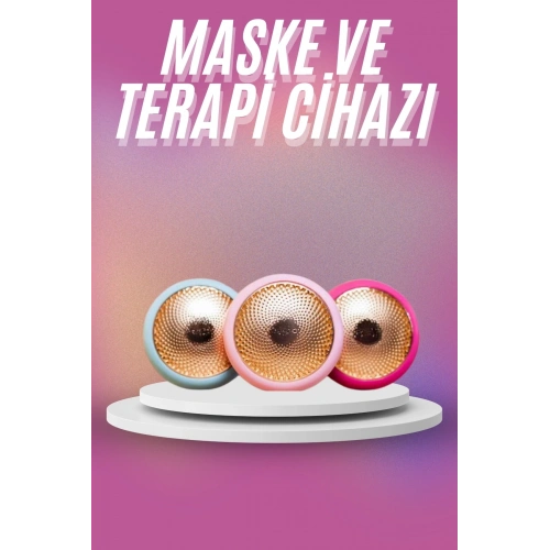 BFS Mini Maske ve Işık Terapi Cihazı Led  Akıllı Maske Hassas Ciltlere Özel