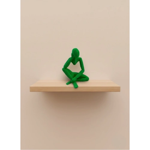 BFS Minimal İnsan Figürü Biblo Yeşil Ev ve Ofis Dekoru