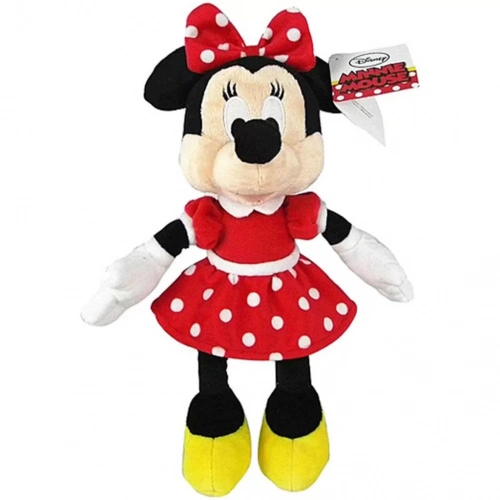 BFS   Minnie Kırmızı Elbiseli Peluş 25 cm