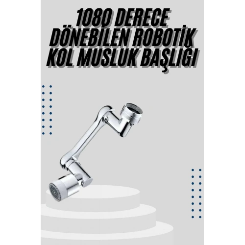 BFS Mutfak Musluk Başlığı 1080 Derece Dönebilir Oynar Başlıklı Musluk Aparatı