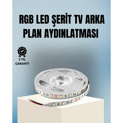 BFS Müzikle Senkronize LED Şerit TV Aydınlatma