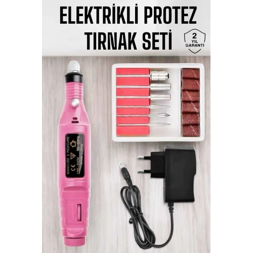 BFS Nasır Temizleyici Manikür Pedikür Seti Elektrikli USB Girişli