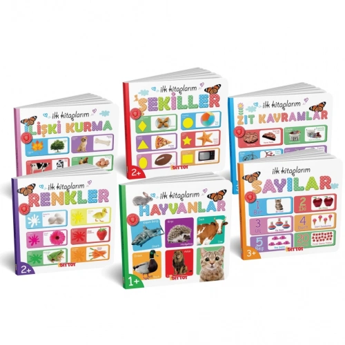 BFS Nessiworld 7202 İLK KİTAPLARIM 6LI SET