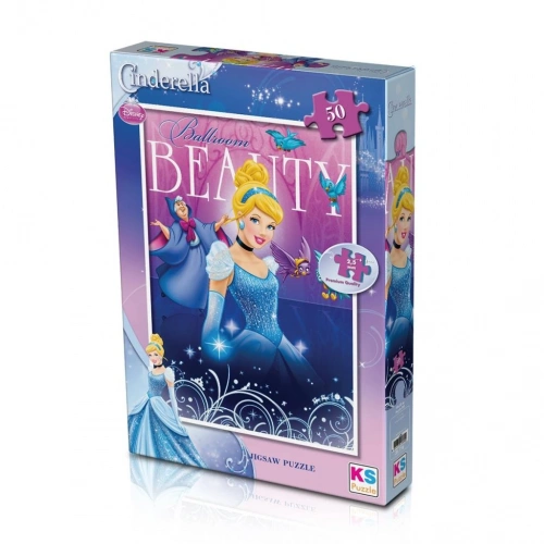 BFS Nessiworld CRL709 KS, Cinderella 50 Parça Çocuk Puzzle