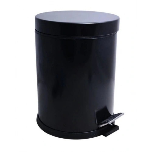 BFS Onno Siyah Pedallı Çöp Kovası 5 Lt