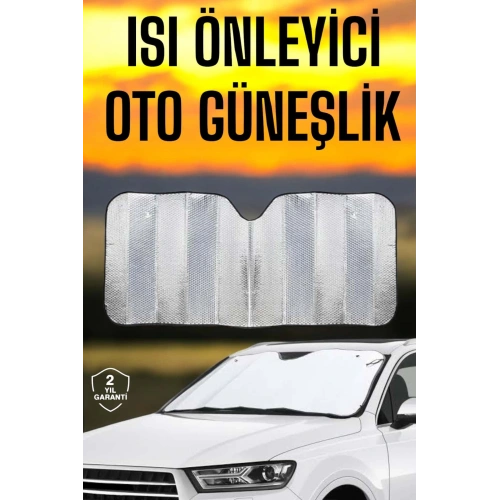 BFS Oto Güneşlik Isı Önleyici Tüm Araçlara Uyumlu UV Işınlarına Karşı