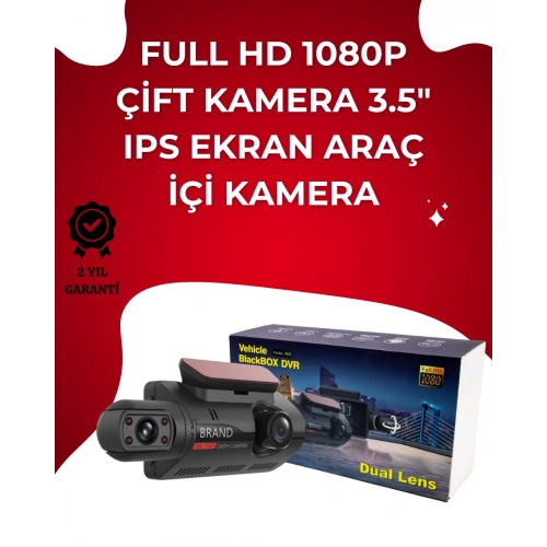 BFS Otomatik Kayıtlı Full HD Araç Kamerası – Döngüsel Kayıt ve Hareket Algılama
