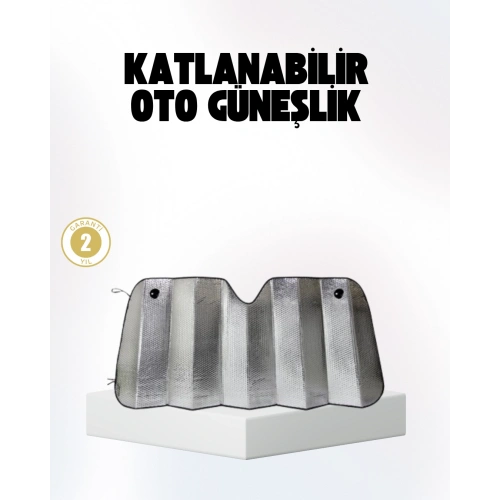 BFS Otomobil Güneşliği – Katlanabilir Tasarım ve Süngerli Isı Yalıtımı