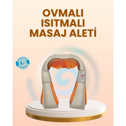 BFS Ovmalı Isıtmalı Masaj Aleti Boyun Omuz Bel ve Ayak İçin Rahatlatıcı Etki