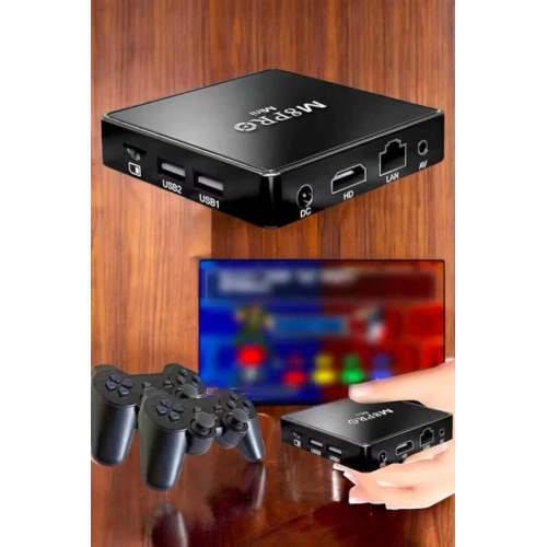 BFS Oyun Konsolu Çift Kollu 1000 Oyunlu TV Box Netflix Youtube Atari