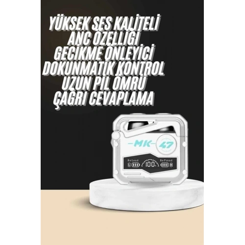 BFS Oyuncu Kulaklığı Yeni Mekanik Kablosuz Kulaklık İos Android Uyumlu