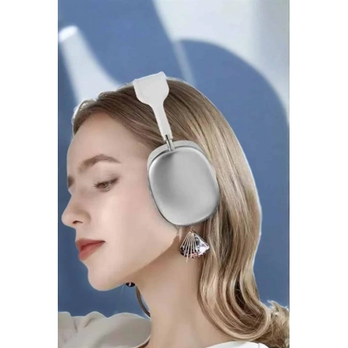 BFS P9 Plus Kablosuz Kulak Üstü Bluetooth Kulaklık Beyaz Yüksek Ses Kaliteli