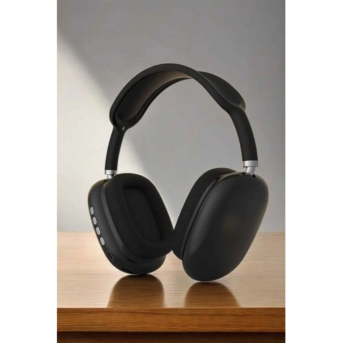 BFS P9 Plus Kulaklık Siyah Bluetooth Bağlantılı Kulak Üstü Kablosuz ANC Özelliği