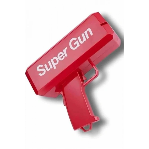 BFS Para Dolar Saçma Para Atma Tabancası Otomatik Kırmızı Oyuncak