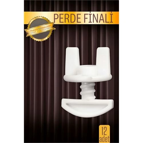 BFS Perde Finali Perde Sonlandırıcı Stop Korniş Finali Sonu 12 Adet