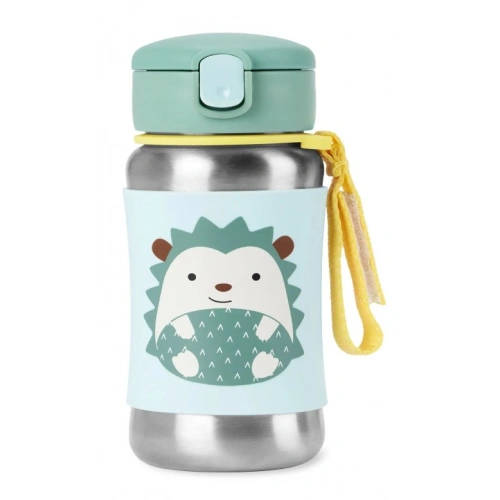 BFS Pipetli Paslanmaz Çelik Suluk 350 ml Kirpi