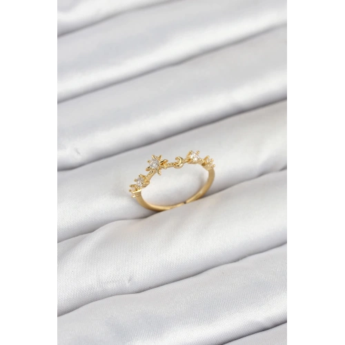 BFS Pirinç Gold Renk Manifest Kadın Yüzük