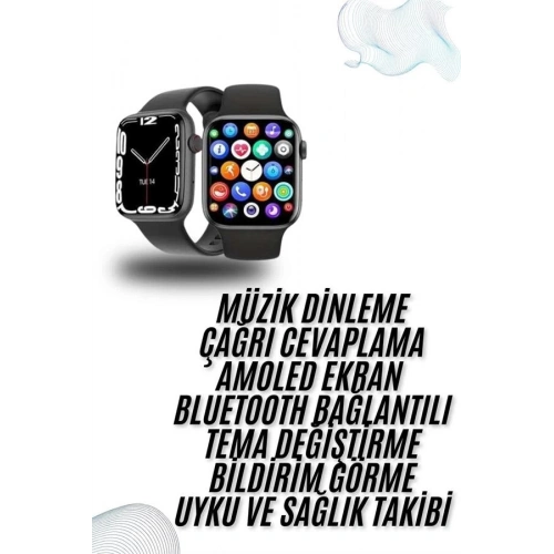 BFS Plastik Kordonlu Kalp Atışı Uyku Takibi ve Çağrı Cevaplayabilen Akıllı Saat