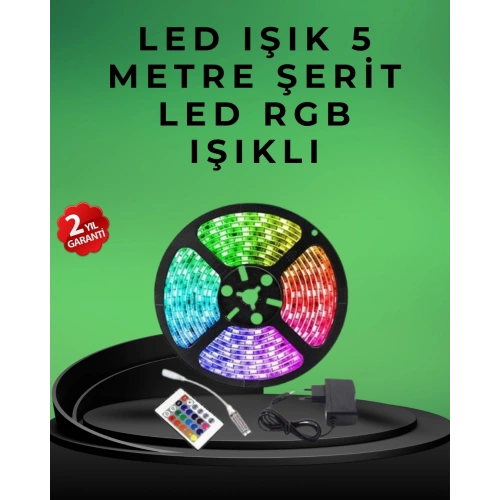 BFS Pratik Kurulumlu 5 Metre Kumandalı Şerit LED