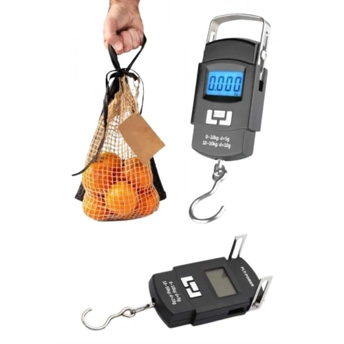 BFS Profesyonel El Terazisi El Kantarı 50 Kg Dijital Göstergeli Tartı