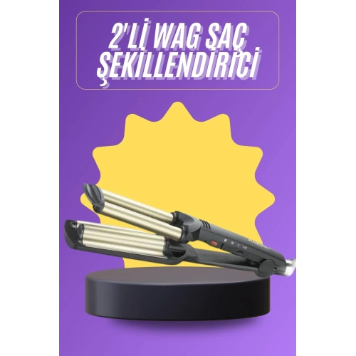 BFS Profesyonel Seramik Kaplama Saç Şekillendirici Wag Maşa Isı Ayarlı