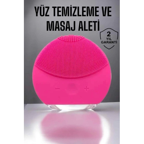 BFS Profesyonel Yüz Temizleme Masaj Aleti Su Geçirmez, Kablosuz Şarj Özellikli Kolay Temizlenebilir