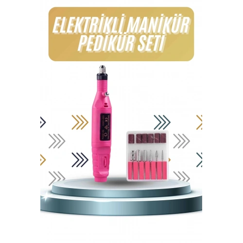 BFS Protez Tırnak Ayak Nasır Ve Tırnak Mantar Makinesi Elektrikli 12v Tırnak Törpü Seti