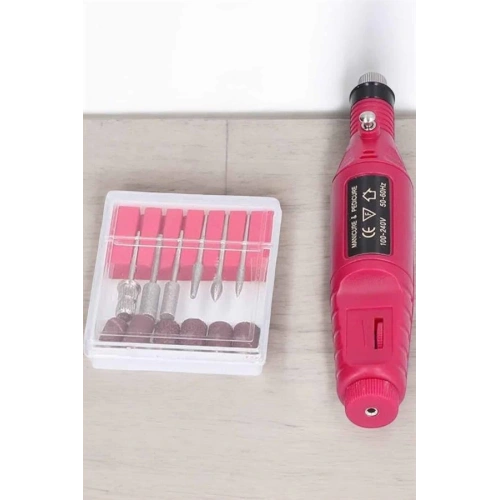 BFS Protez Tırnak Manikür ve Pedikür Seti Elektrikli